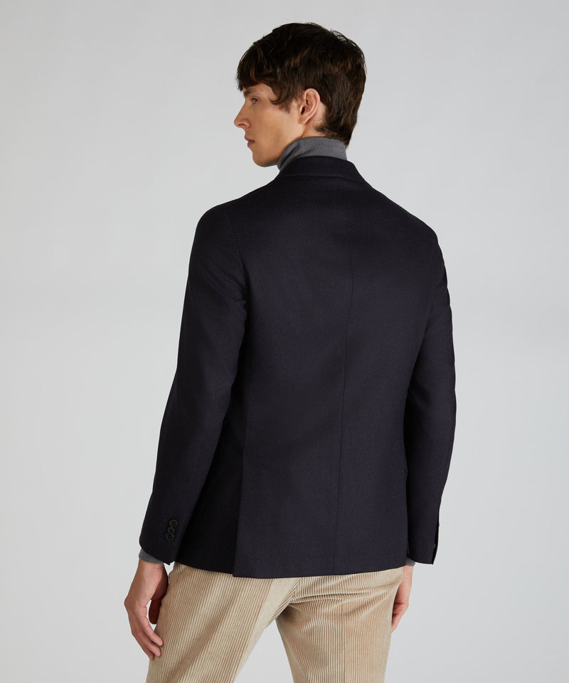 Slowear Giacca slim fit in flanella Prezzo Ridotto