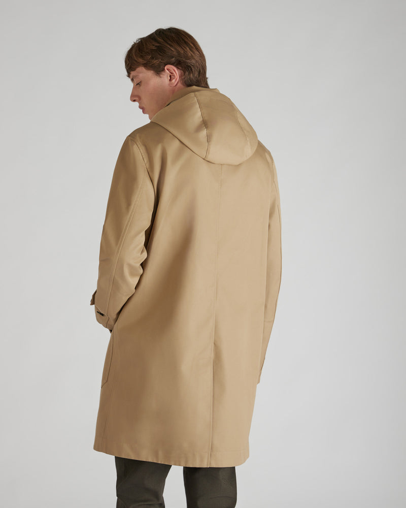 Slowear Carcoat regular fit in cotone tecnico certificato 2025