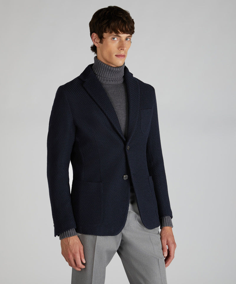 Slowear Giacca slim fit in lana Presa