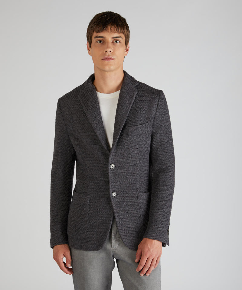 Slowear Giacca slim fit in lana Sconto
