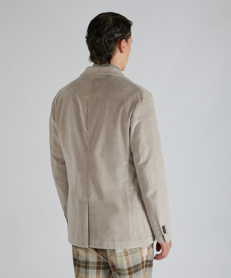 Slowear Giacca regular fit in velluto In Vendita