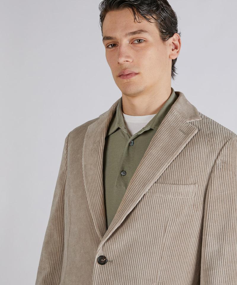 Slowear Giacca regular fit in velluto In Vendita