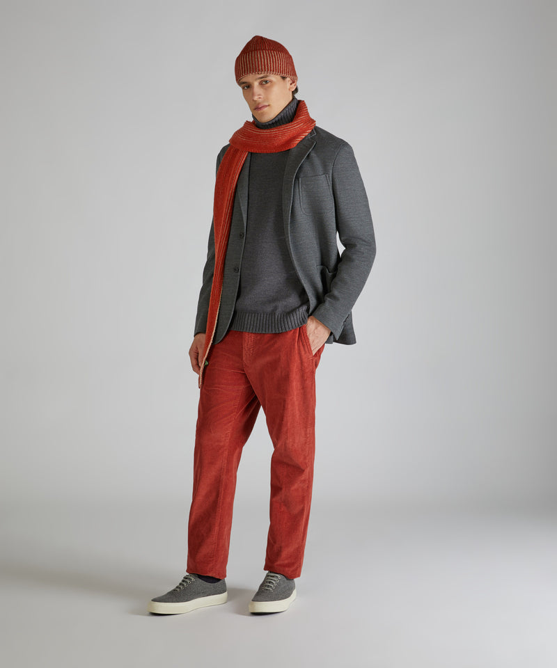 Slowear Giacca slim fit in jersey hopsack Sconto