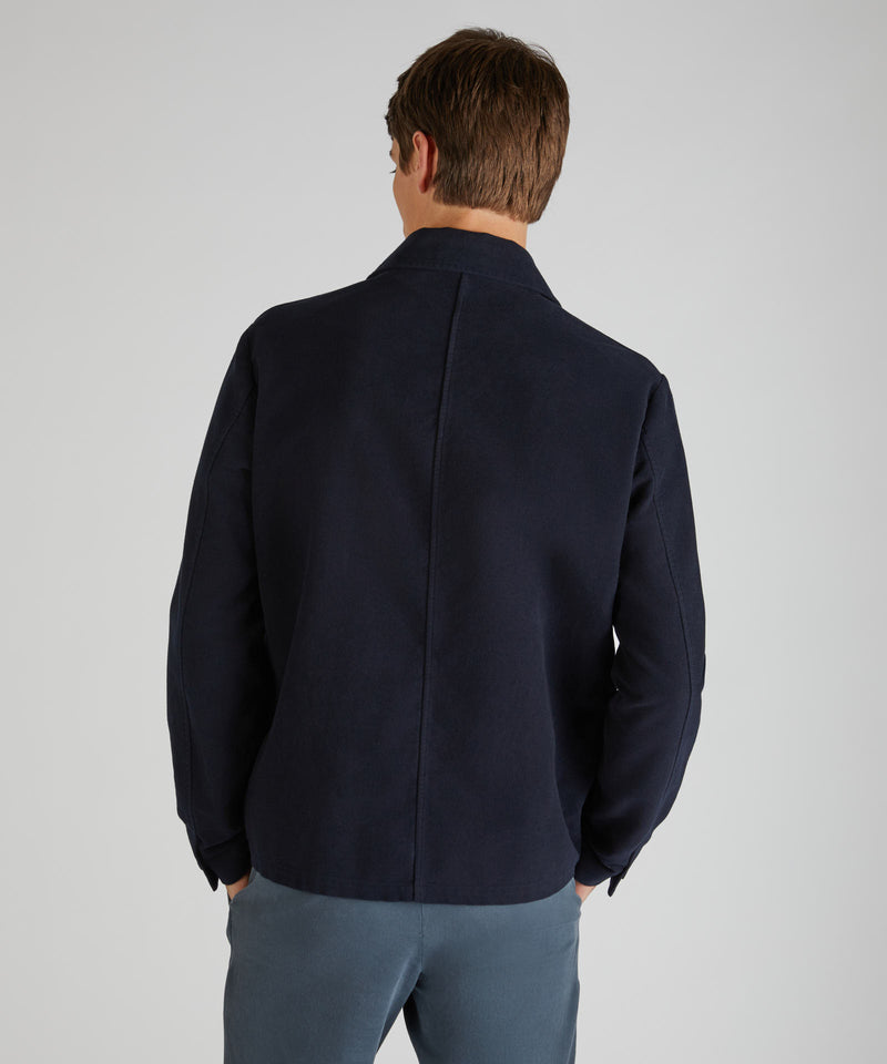 Slowear Blusa regular fit in Moleskin Soddisfazione Garantita