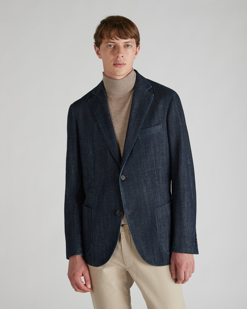 Slowear Blazer in denim Qualità Garantita
