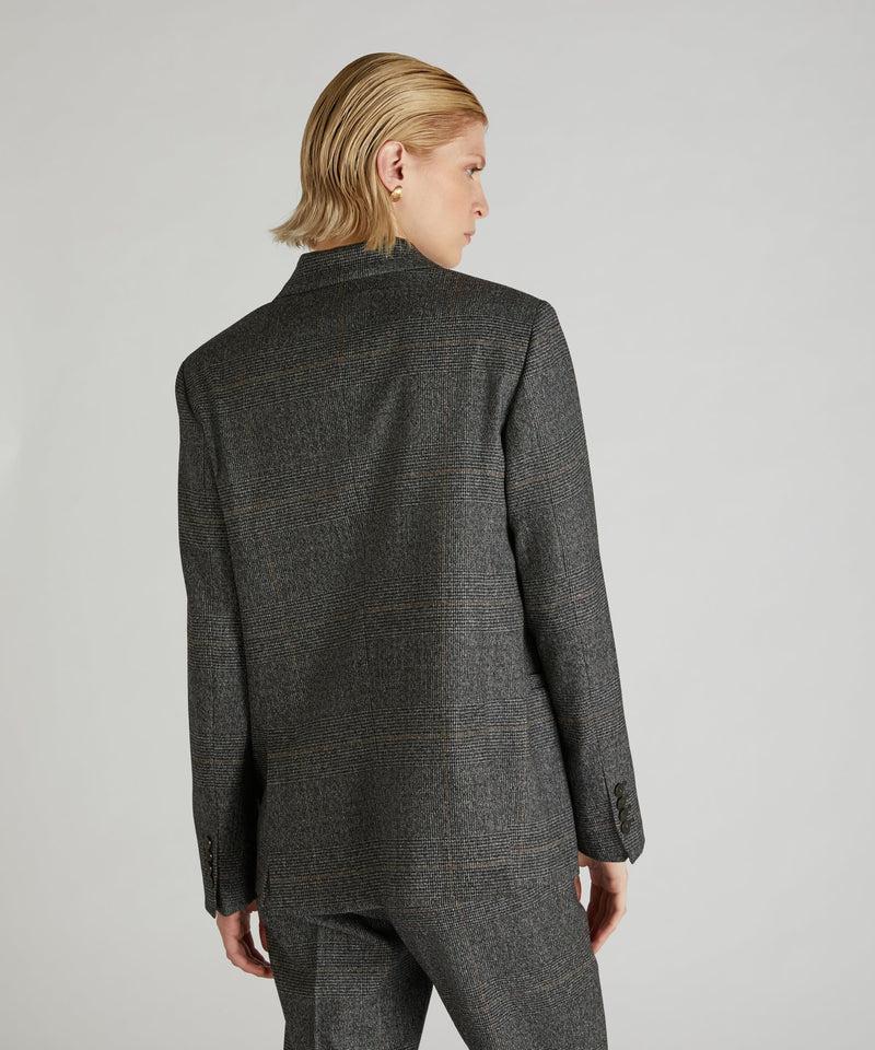 Slowear Doppiopetto regular fit in flanella Prezzo Ridotto