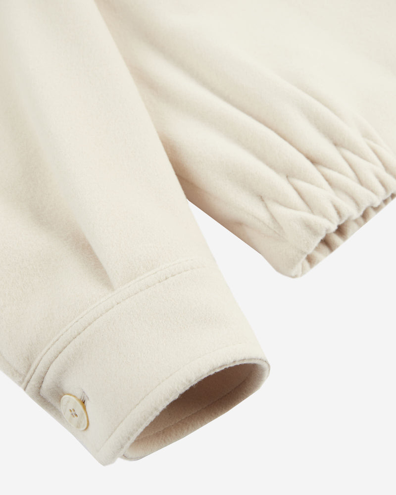Slowear Bomber regular fit in velour di lana e cashmere Presa