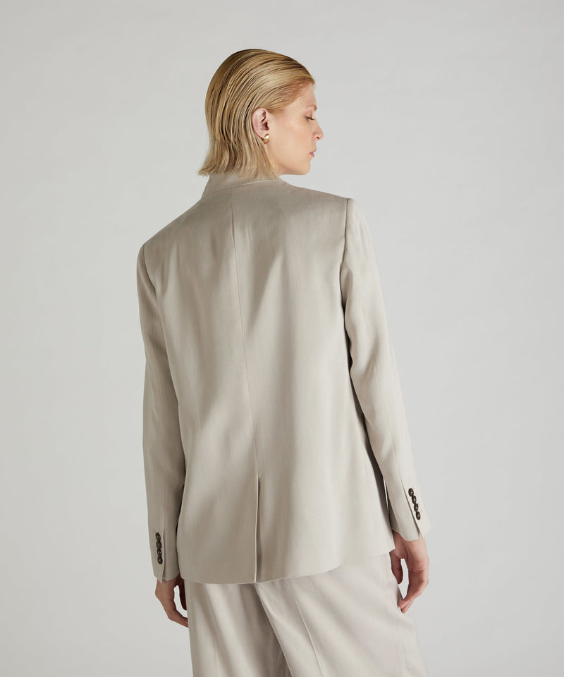 Slowear Giacca regular fit in lyocell Online