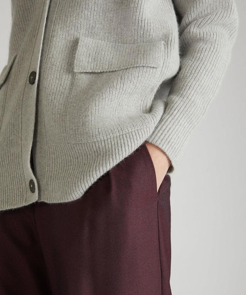 Slowear Cardigan over in lana e Angora In Vendita
