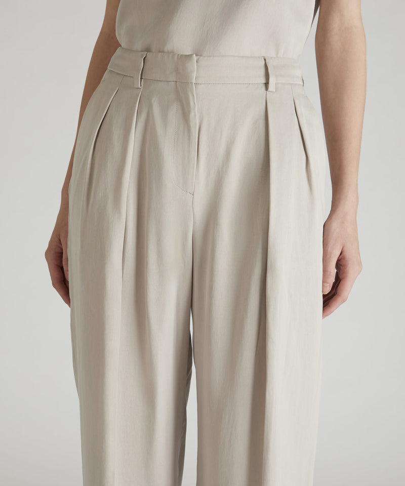 Slowear Pantalone wide fit in lyocell 2025