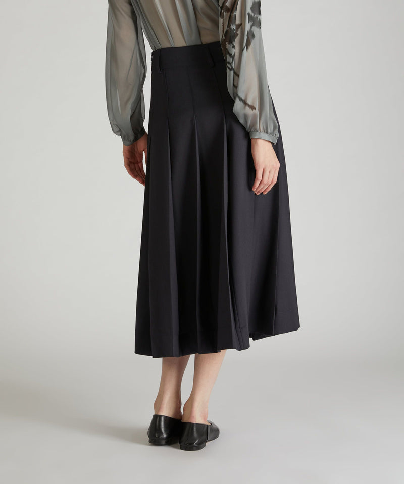 Slowear Gonna in twill di lana Italia