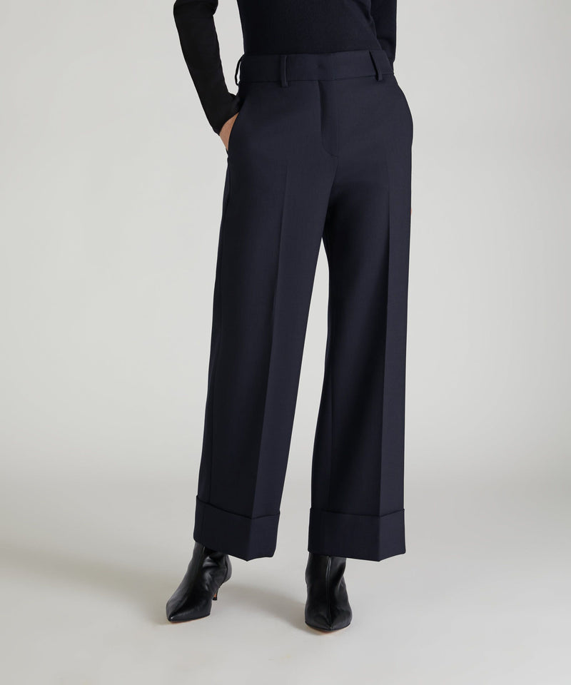 Slowear Pantalone regular fit in lana 2025