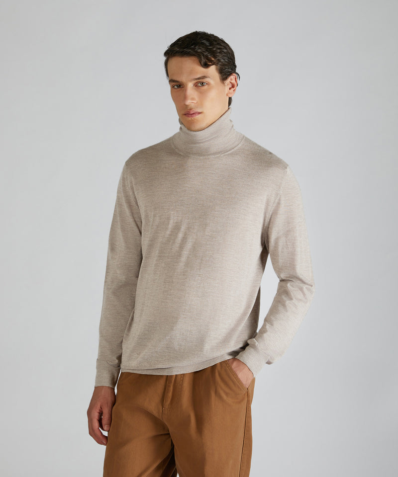 Slowear Dolcevita slim fit in cashmere e seta Qualità