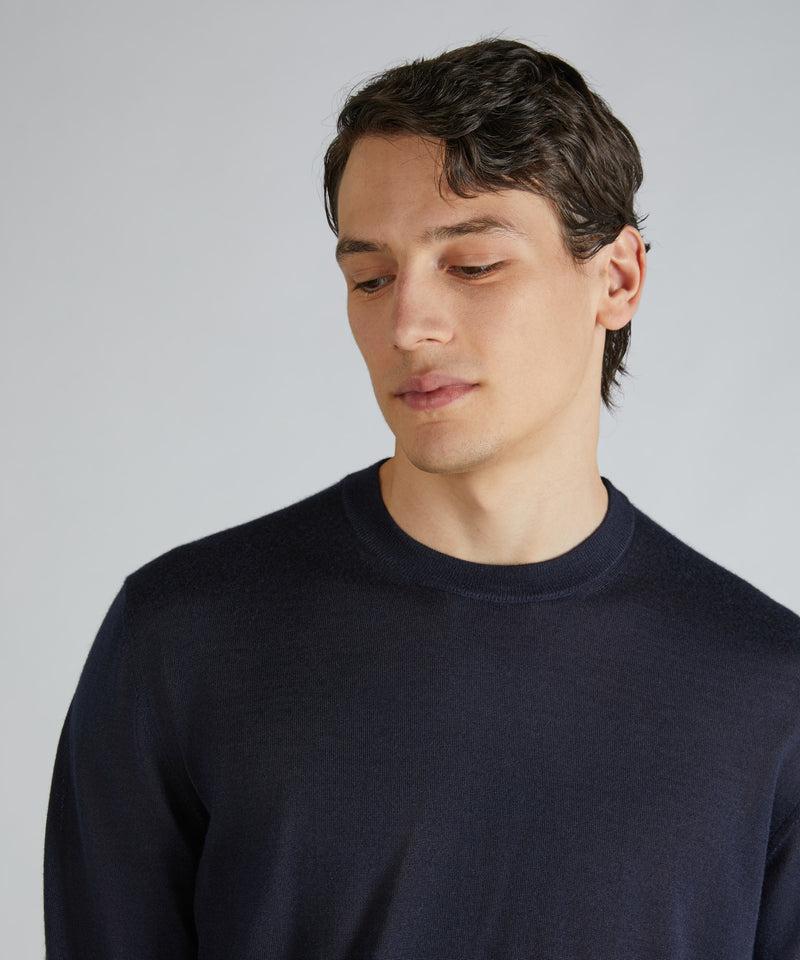 Slowear Girocollo slim fit in cashmere e seta Promozione