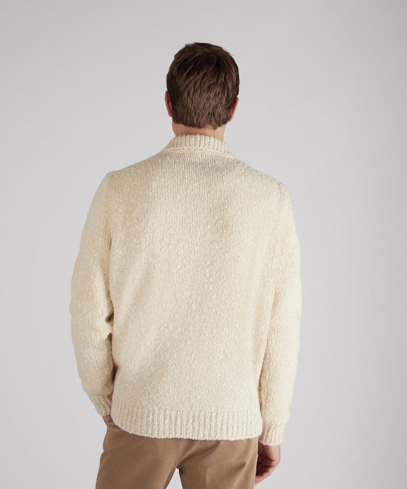 Slowear Maglia slim fit in lana Pezzi Unici