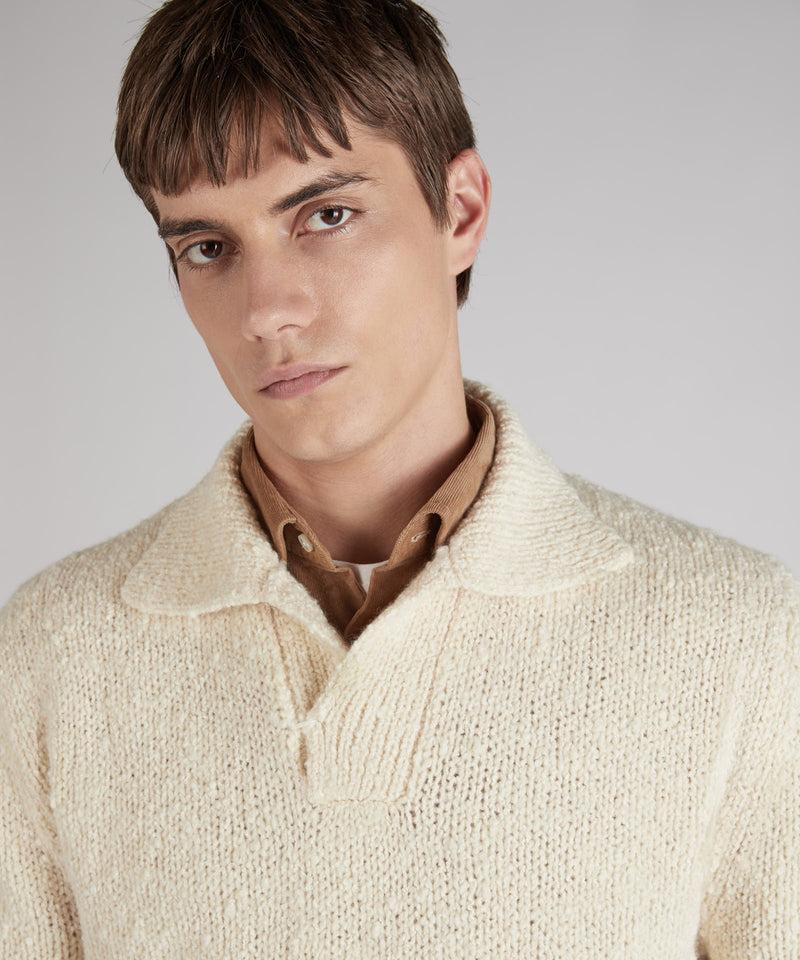 Slowear Maglia slim fit in lana Pezzi Unici