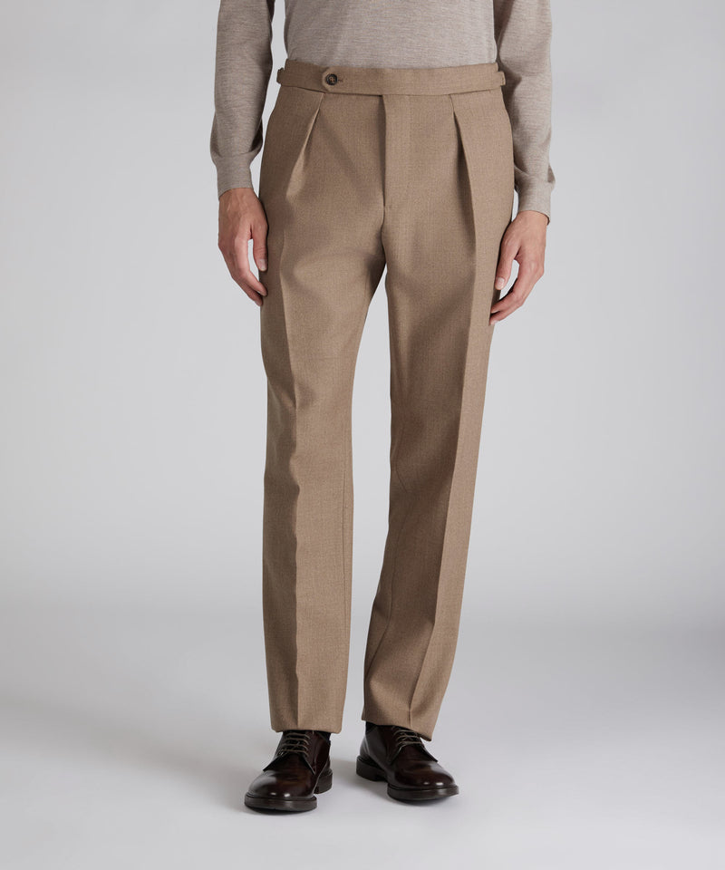 Slowear Pantalone straight fit in lana mélange Super Saving Price