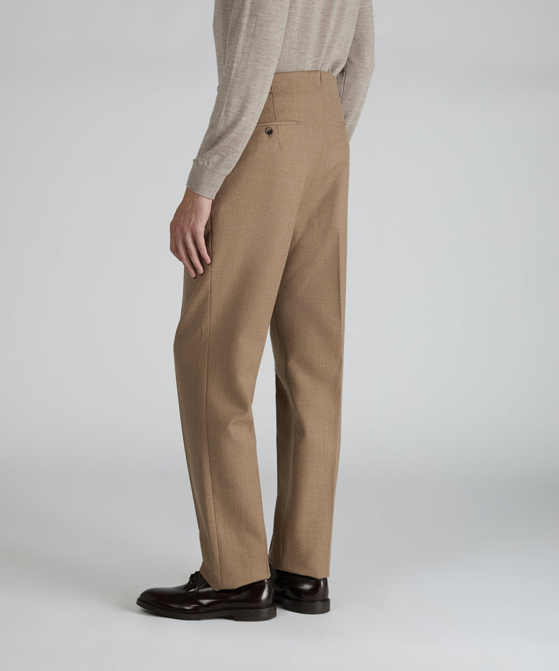 Slowear Pantalone straight fit in lana mélange Super Saving Price
