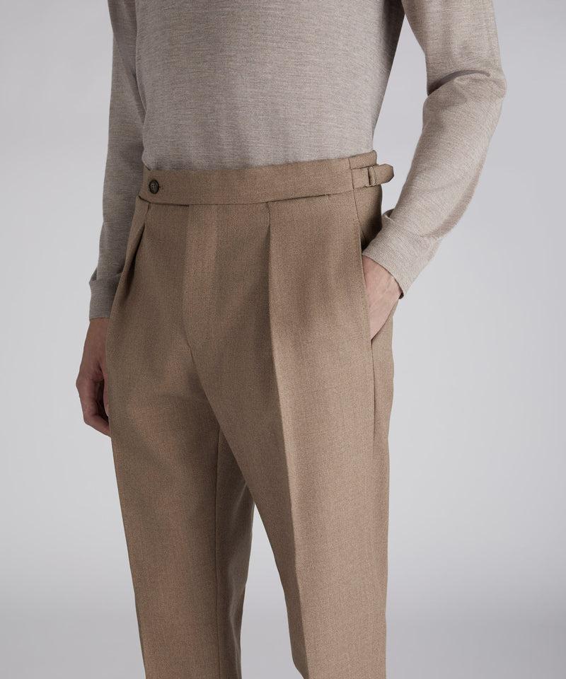 Slowear Pantalone straight fit in lana mélange Super Saving Price