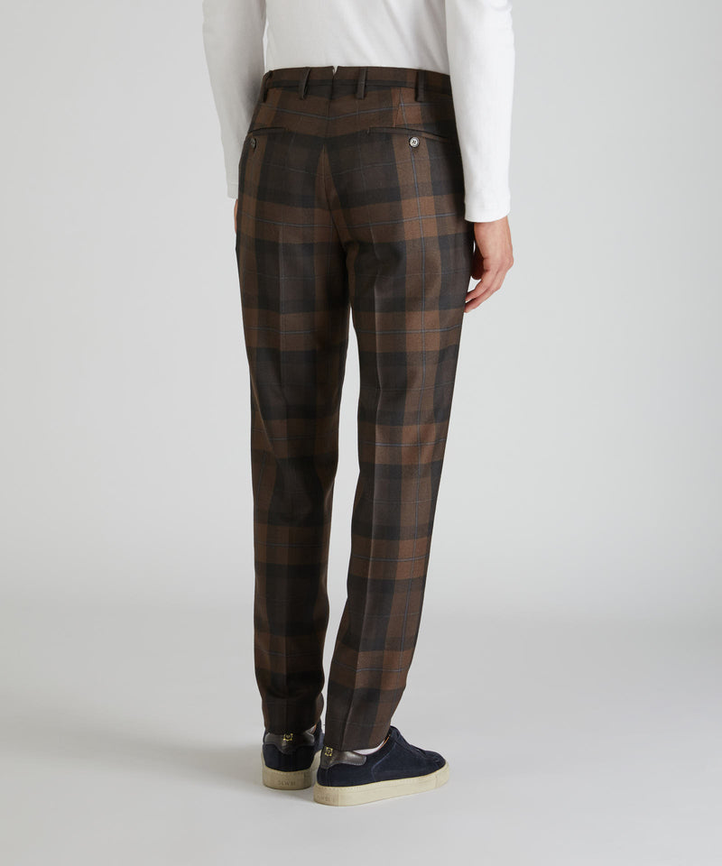 Slowear Pantalone tapered fit in lana Prezzo Ridotto