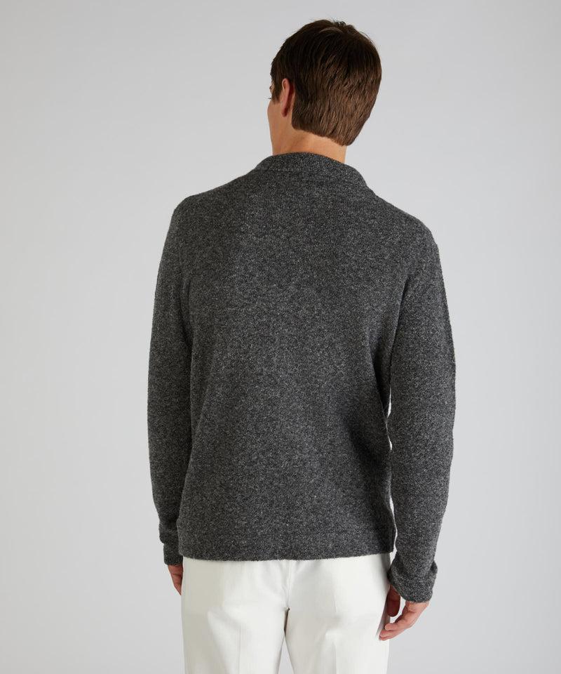 Slowear Overshirt in bouclé di lana e lana Geelong Economico