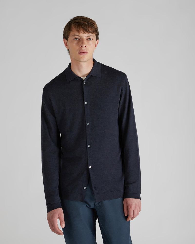Slowear Camicia slim fit in Flexwool certificato Outlet
