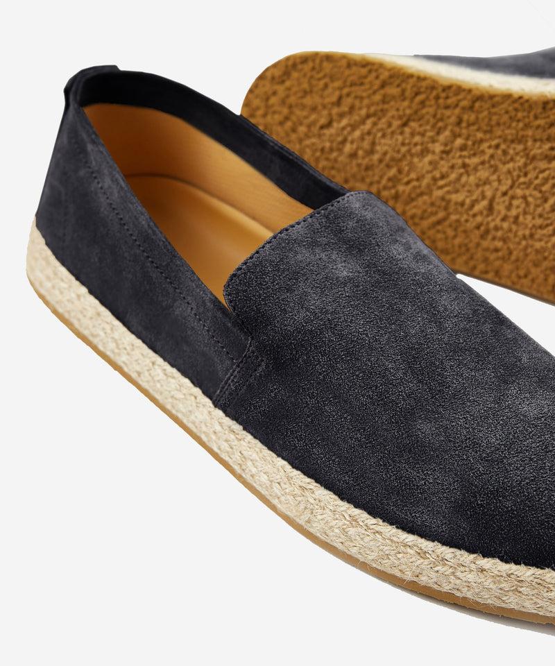 Slowear Espadrillas in pelle di vitello suede Vendita Calda