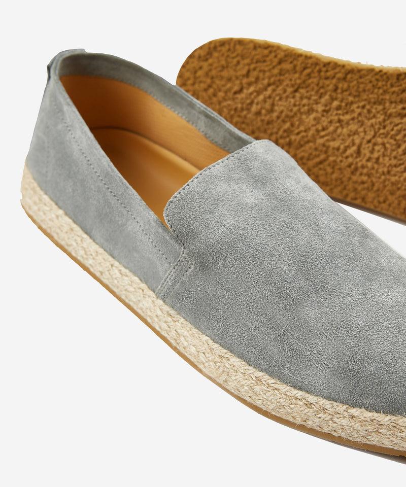 Slowear Espadrillas in pelle di vitello suede Vendita Economica
