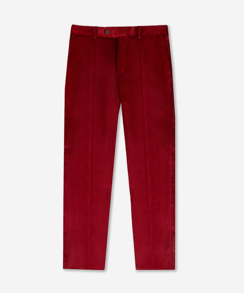 Slowear Pantalone tapered fit in velluto Nuova