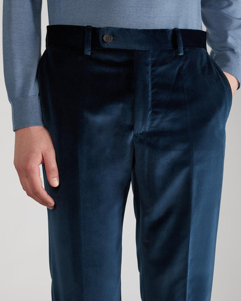 Slowear Pantalone tapered fit in velluto 2025