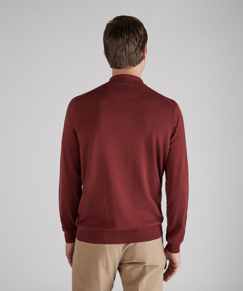 Slowear Polo slim fit in Flexwool Qualità