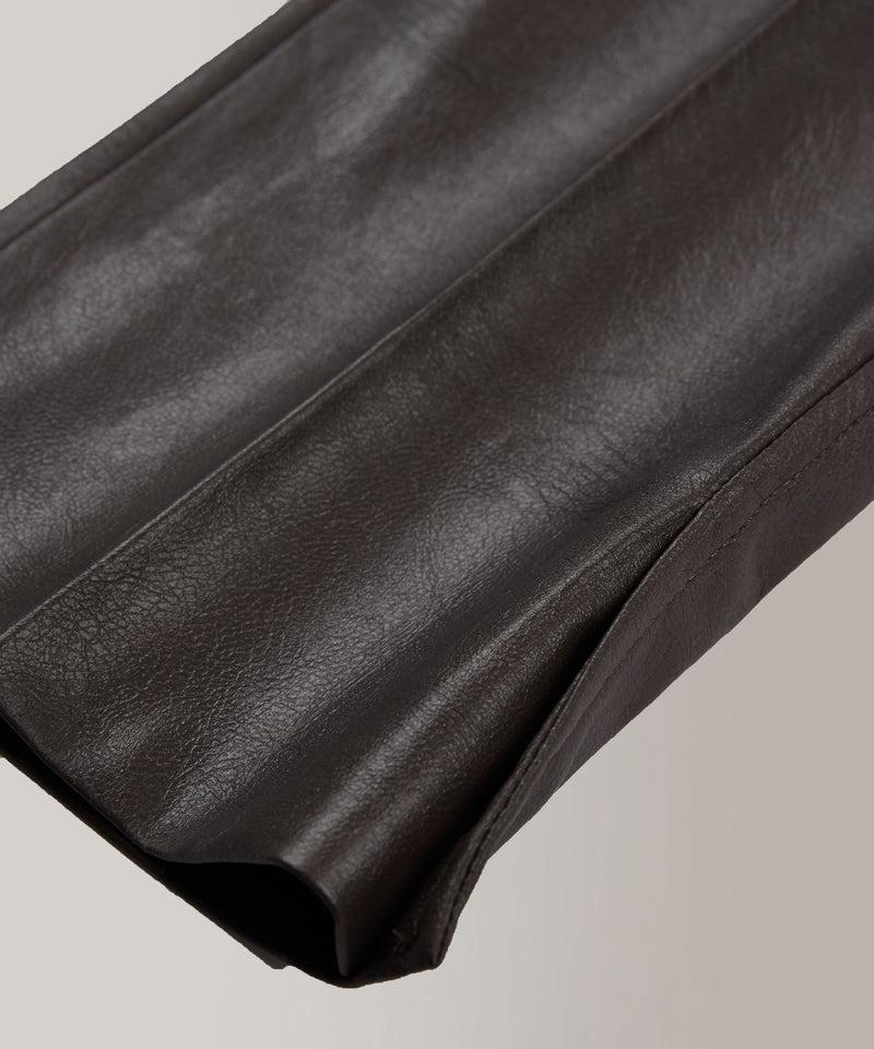 Slowear Pantalone slim fit in similpelle Saldi Di Fabbrica