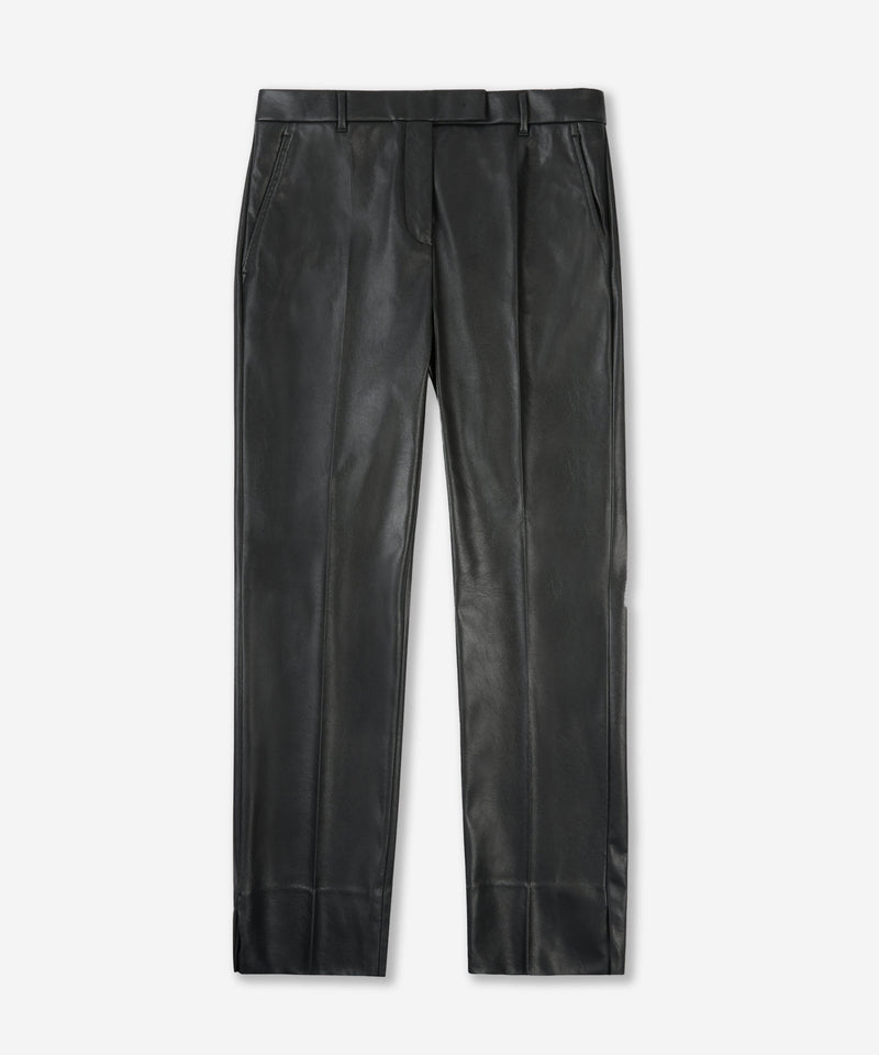 Slowear Pantalone slim fit in similpelle stretch Vendite Flash