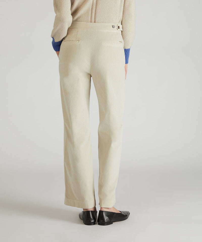 Slowear Pantalone regular fit in velluto Negozio