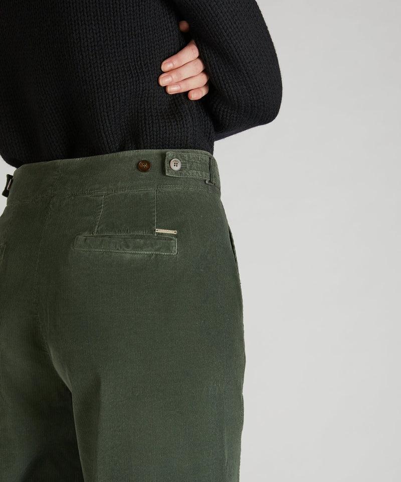Slowear Pantalone regular fit in velluto In Saldo