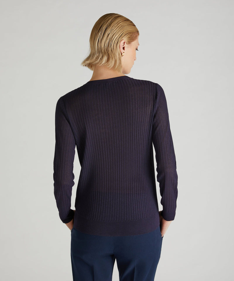 Slowear Cardigan regular fit in viscosa Italia