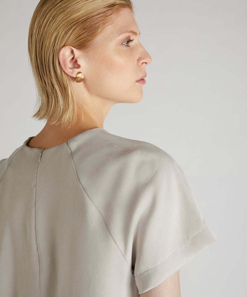 Slowear Camicia wide fit in lyocell Negozio online di fabbrica