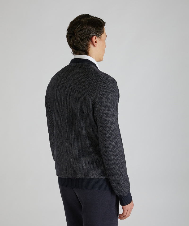 Slowear Girocollo slim fit in lana merinos Acquista Ora