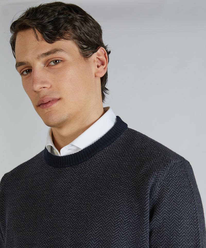 Slowear Girocollo slim fit in lana merinos Acquista Ora