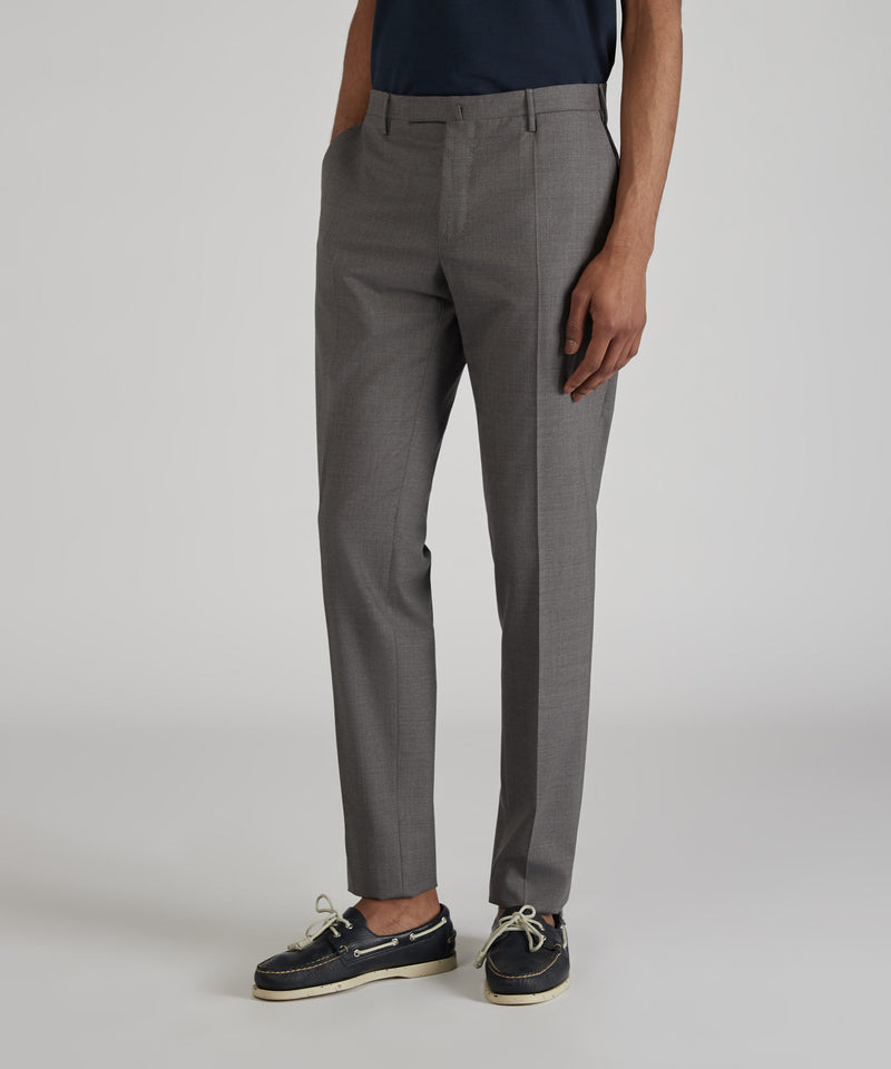 Slowear Pantalone slim fit in lana tropical Fino Al -60%