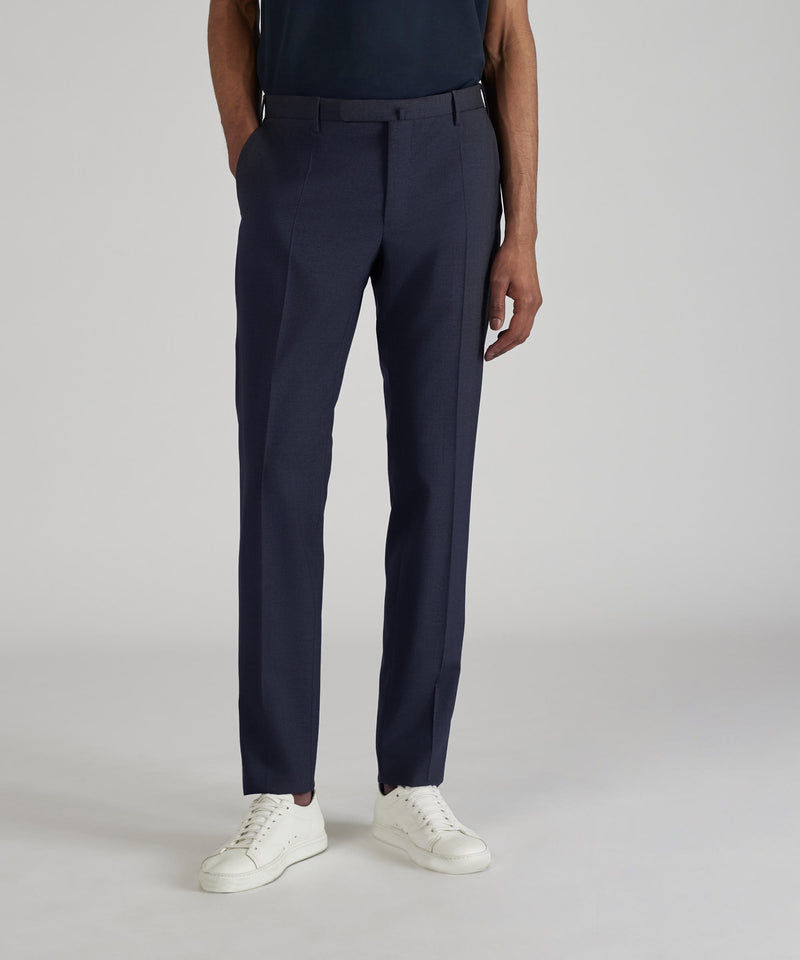 Slowear Pantalone slim fit in lana tropical Affare Del Giorno