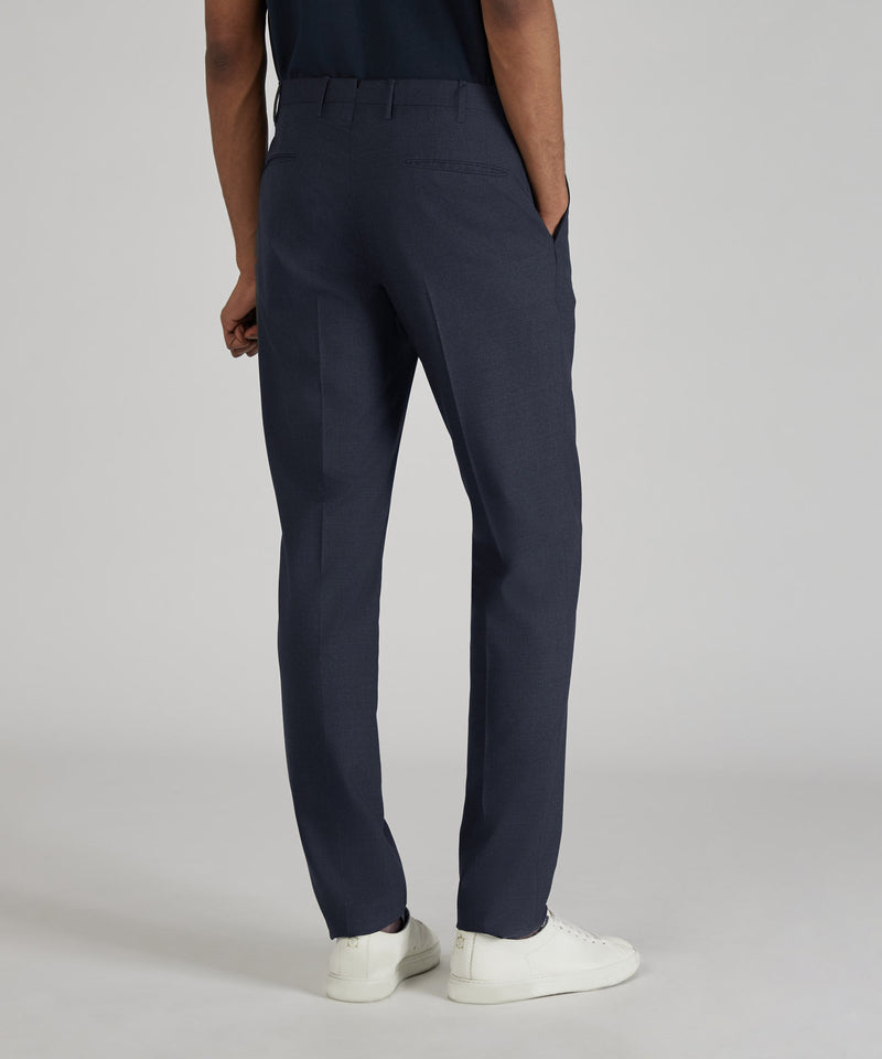 Slowear Pantalone slim fit in lana tropical Affare Del Giorno