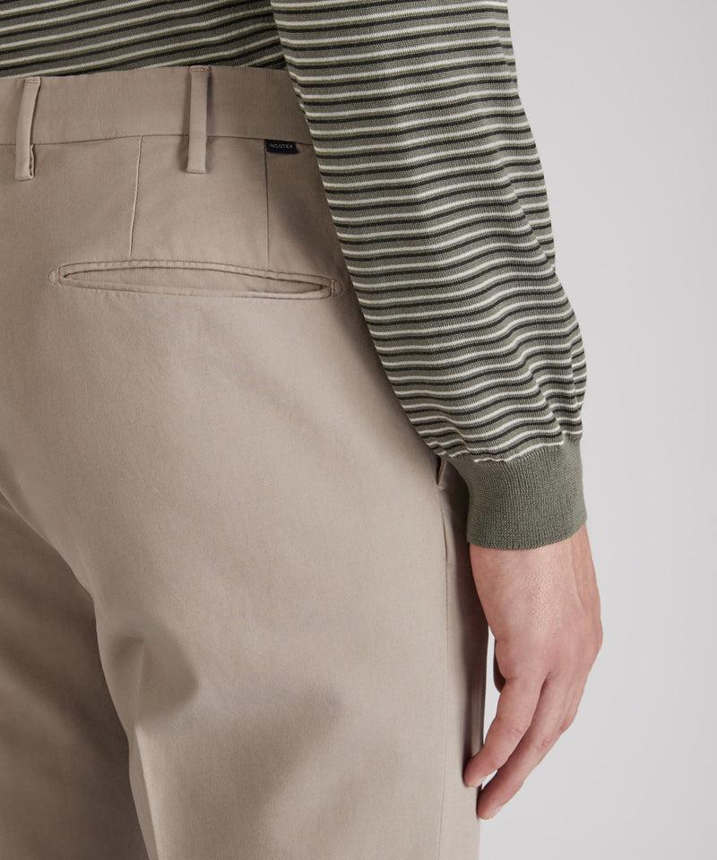 Slowear Pantalone slim fit in doeskin Lightning offer