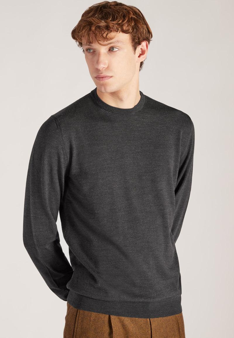 Slowear Girocollo slim fit in Flexwool certificato Bestseller