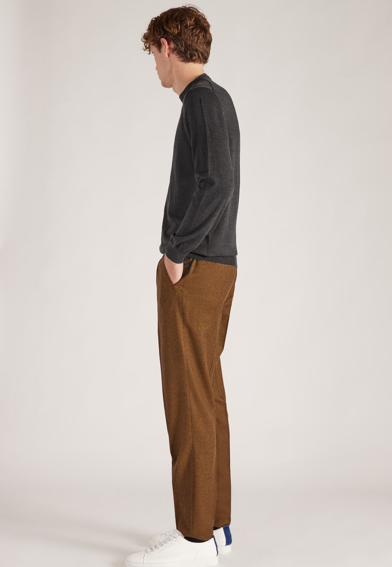 Slowear Girocollo slim fit in Flexwool certificato Bestseller