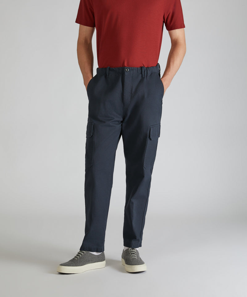 Slowear Pantalone regular fit in tricotina Vendita Economica