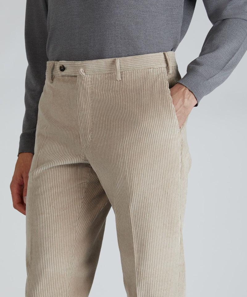 Slowear Pantalone regular fit in velluto 2025