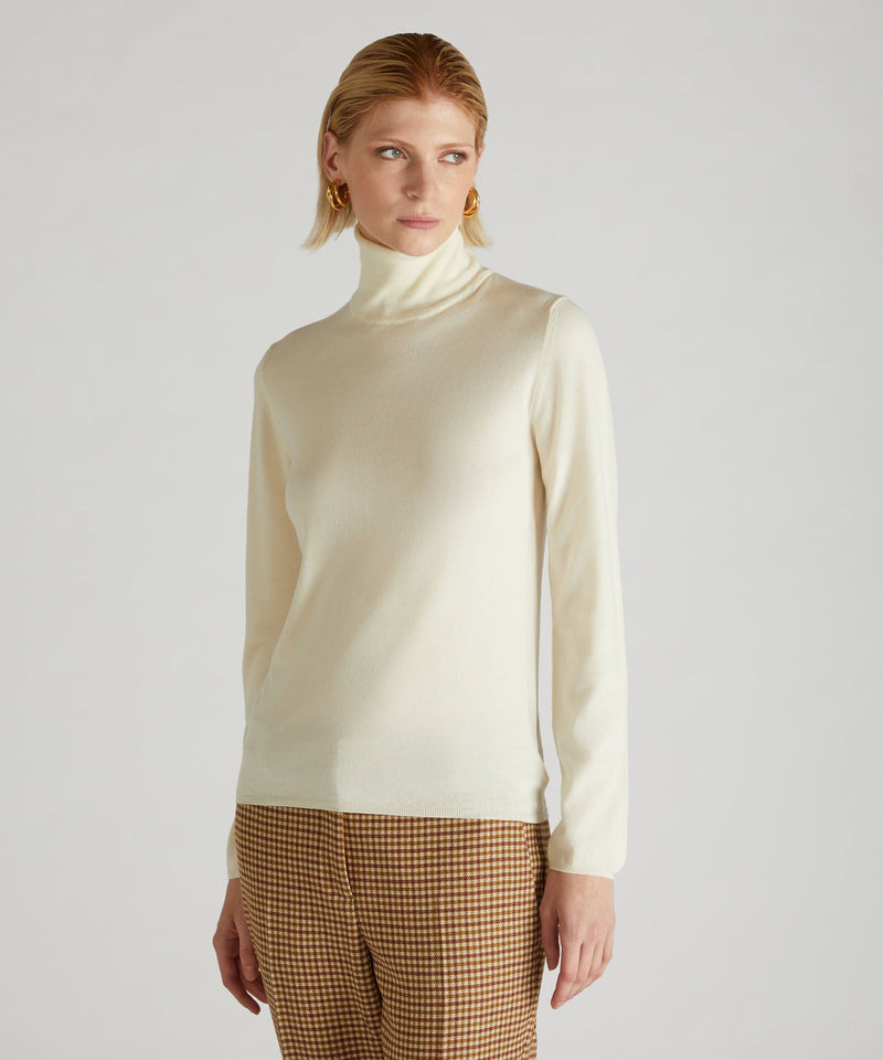 Slowear Dolcevita slim fit in Flexwool certificato Italia