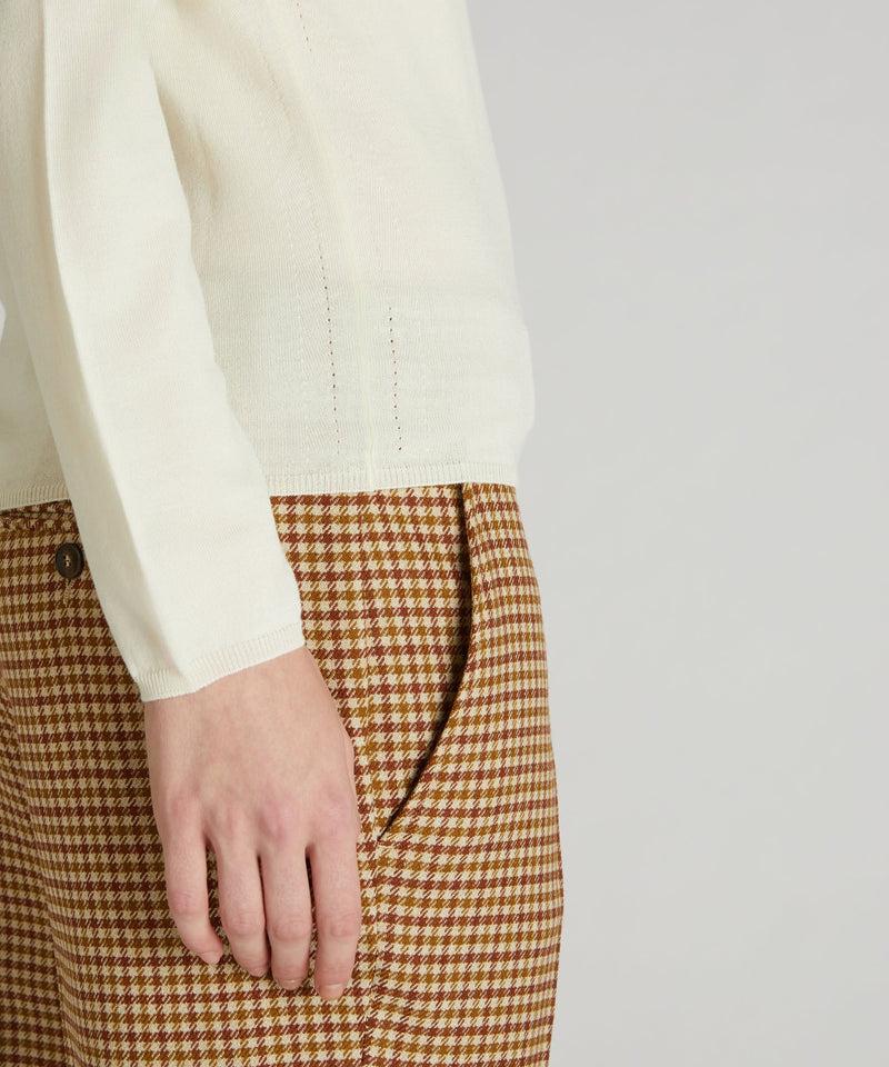 Slowear Dolcevita slim fit in Flexwool certificato Italia