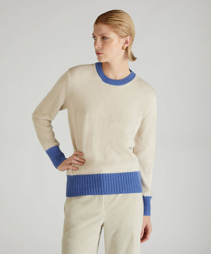 Slowear Girocollo over in lana e Angora Promozione